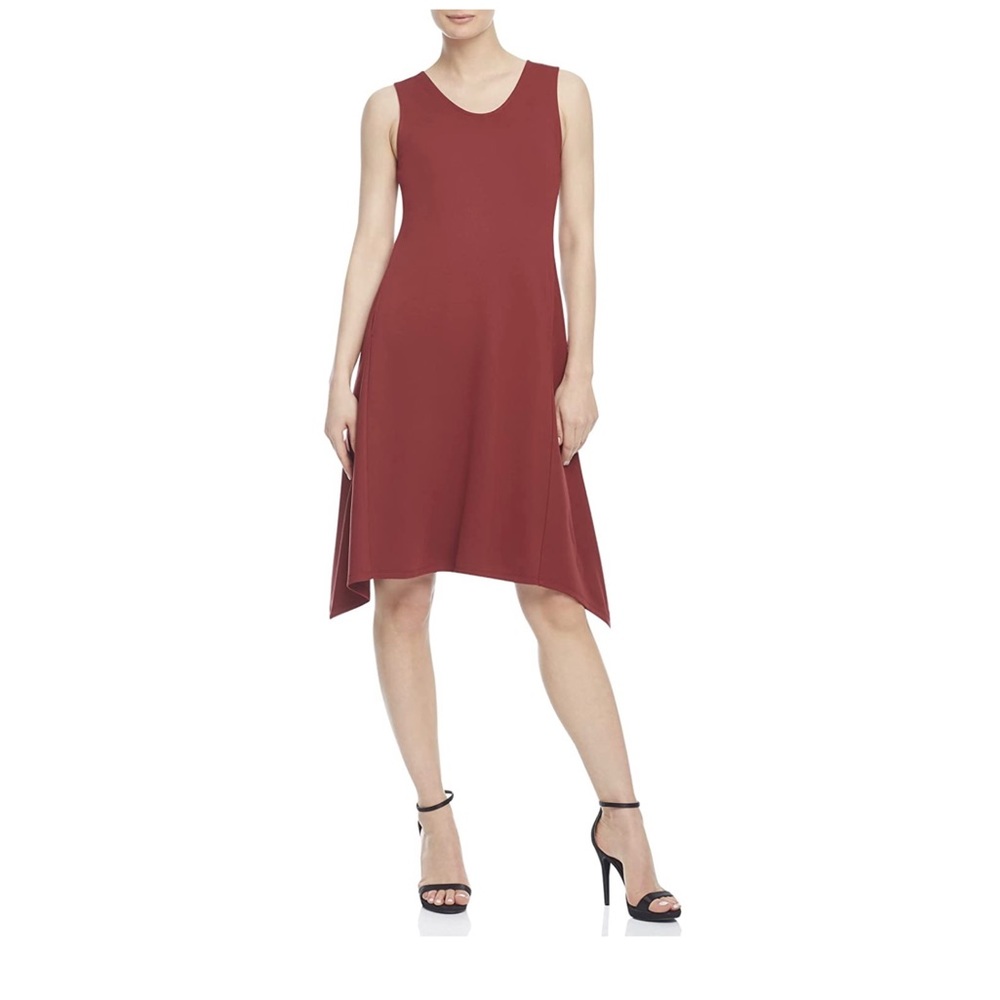 Anne Klein - Women’s Solid Serenity Sleeveless Tank Dress M NWT